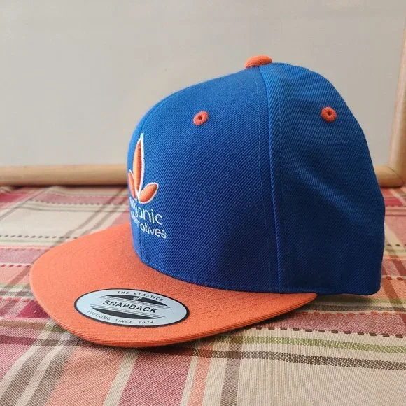 Organic Alternatives Snapback Hat The Classics Hat Cap - Picture 3 of 8